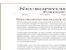 Tablet Screenshot of neuroforensic.com